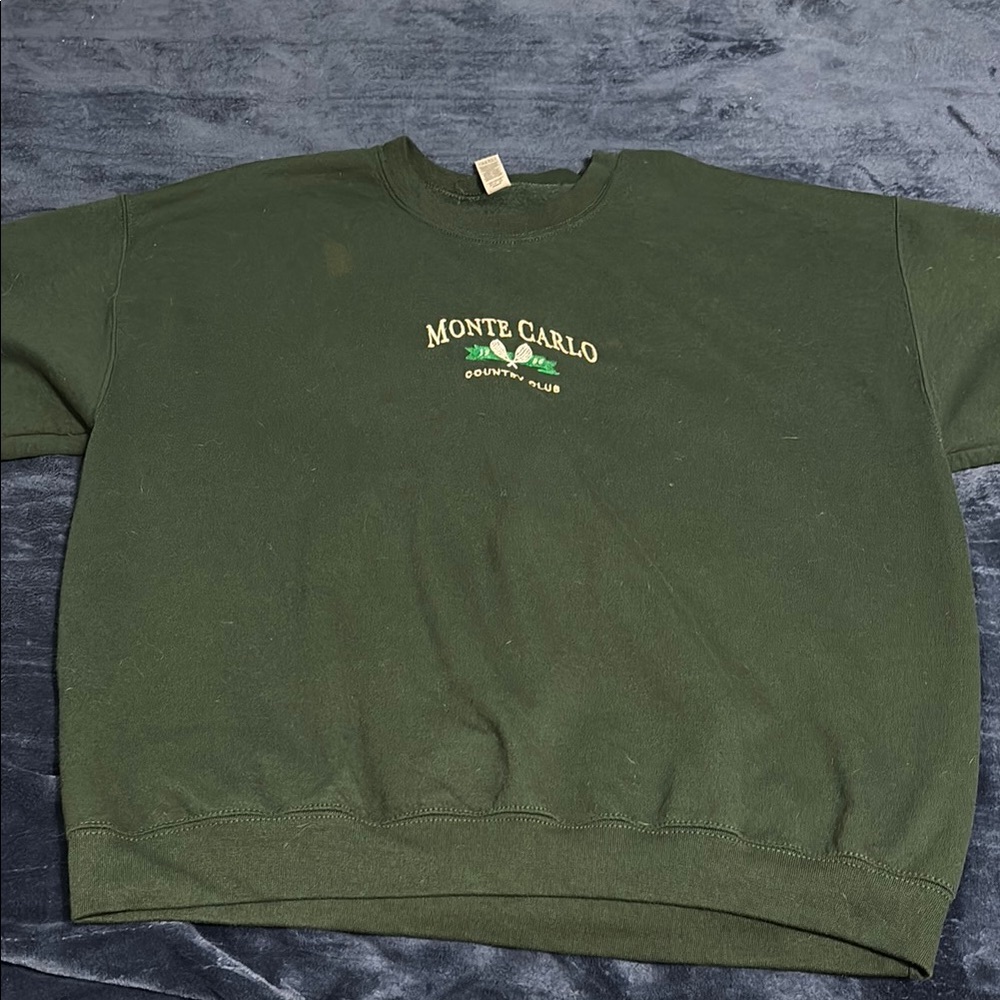 Monte Carlo Green Sweatshirt